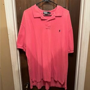 Men’s XL Pink Ralph Lauren Polo Shirt